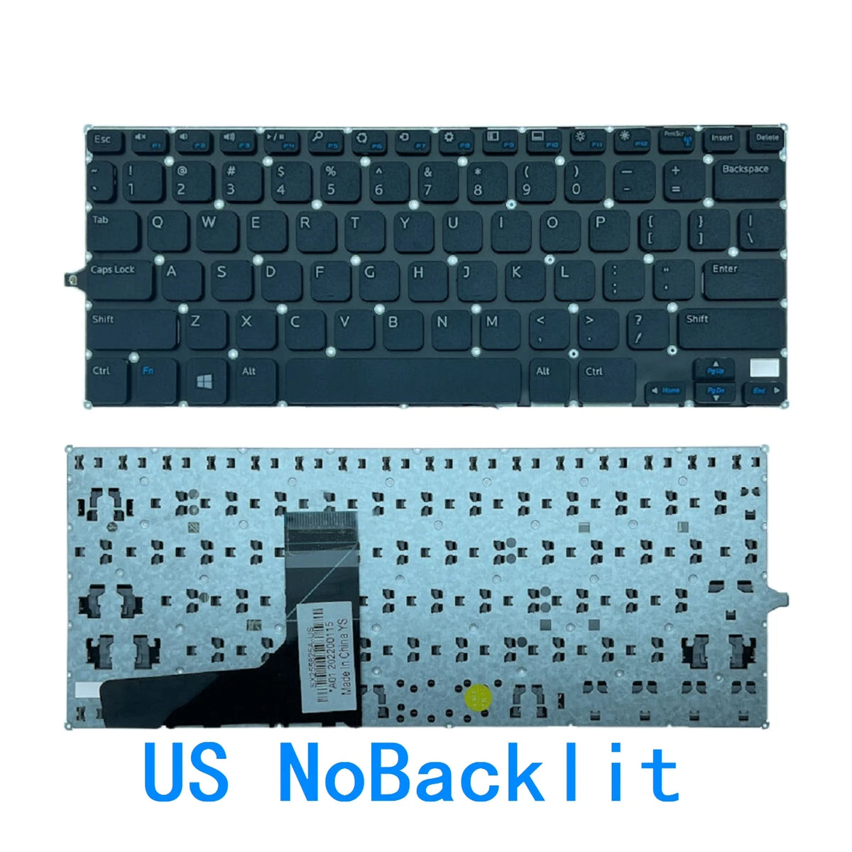 New US Spanish UK Brazil language  Keyboard For Dell Inspiron 11 3000 3147 11 3148 3138 P20T 3152 3153 3157 3158 7130 2-in-1Dell laptop repair parts