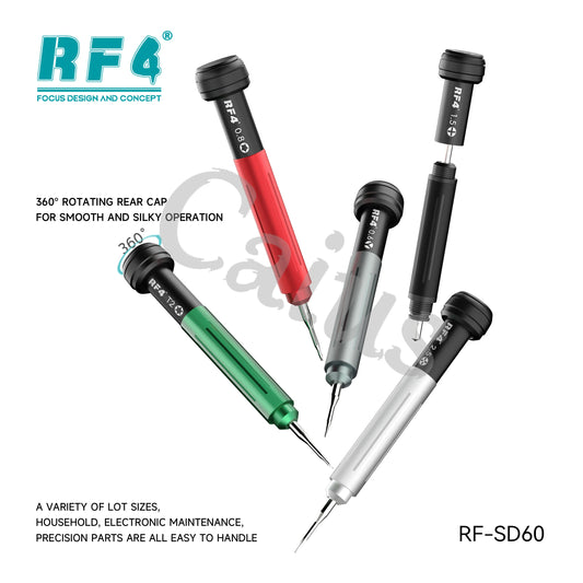 RF4 RF-SD60 2-in-1 Screwdriver & Glass Breaker Pen Ultimate Tool for Phone & Huawei Back Glass Repair Tools Professional Repair Tools