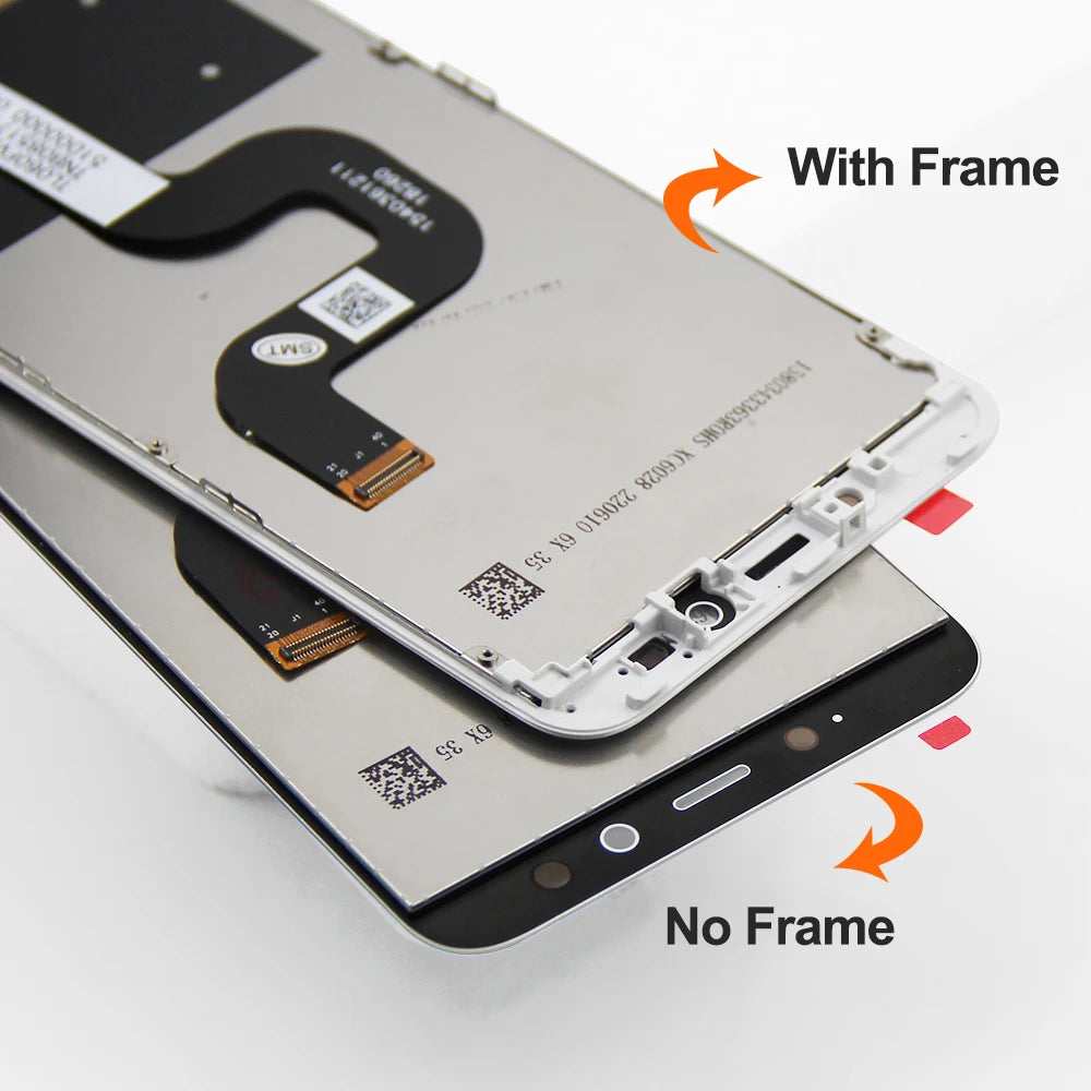 Screen for Xiaomi Mi A2 M1804D2SG M1804D2SI Lcd Display Touch Screen Digitizer Assembly with Frame for Xiaomi Mi 6X Replacement Xiaomi phone repair parts