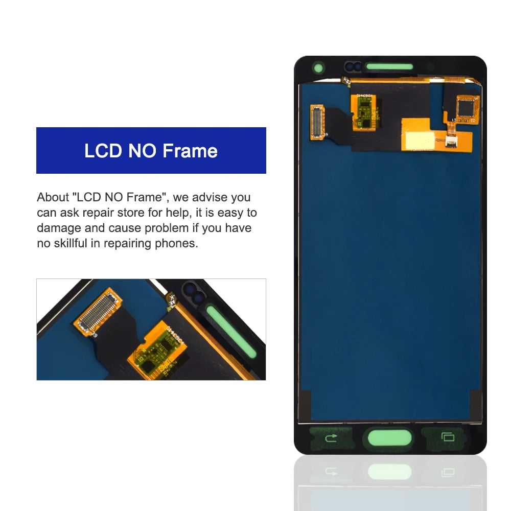 A500 Lcd For Samsung Galaxy A5 2015 LCD Display Touch Screen Digitizer Assembly For Samsung A500 A500F A500FU A500M A500H Samsung phone repair parts