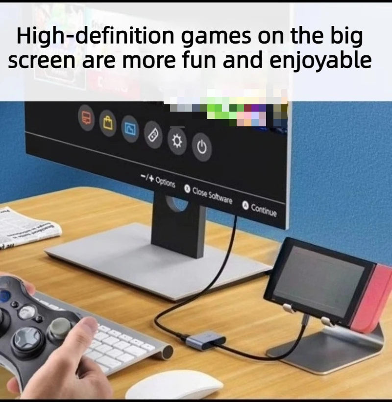 8K 4K 2K 30/60/240Hz USB Type C Docking Station to HDMI VGA RJ45 Adapter USB 3.0 HUB Splitter For Laptop phone Laptop Accessories