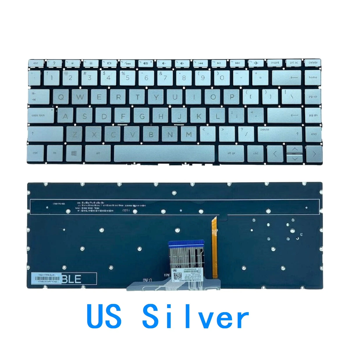 New US Russian Latin language  Backlit Keyboard For HP Pavilion 13-AN Spectre 13-AP Envy 13-AG 13M-AG 13-AH 13-AQ 13-AR HP laptop repair parts