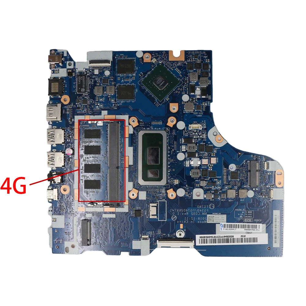 NM-C092 For Lenovo ideapad L340-15IWL  L340-17IWL Laptop Motherboard With CPU: I3-8145U I5-8265 RAM:0/4G GPU:MX230 2G 5B20S42167  Lenovo laptop repair parts