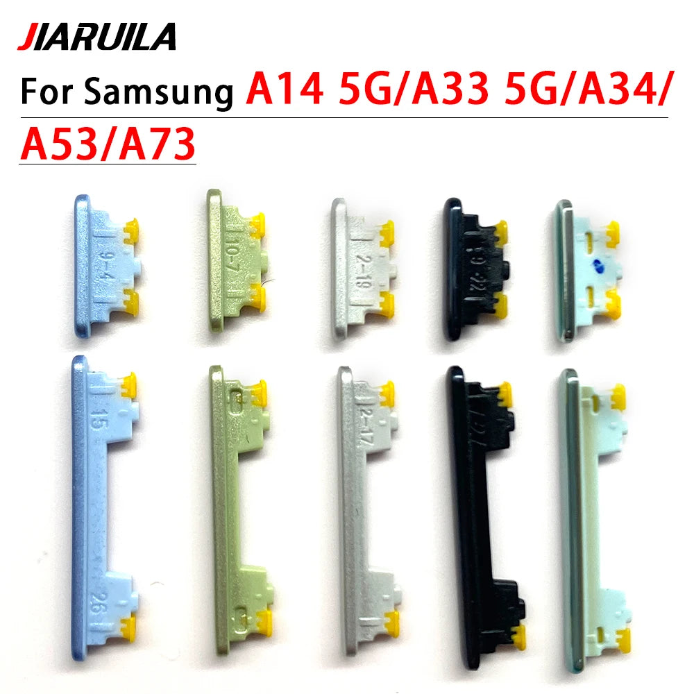 New Power Button + Volume Side Button Key For Samsung A33 A34 A53 A73 5G Samsung phone repair parts