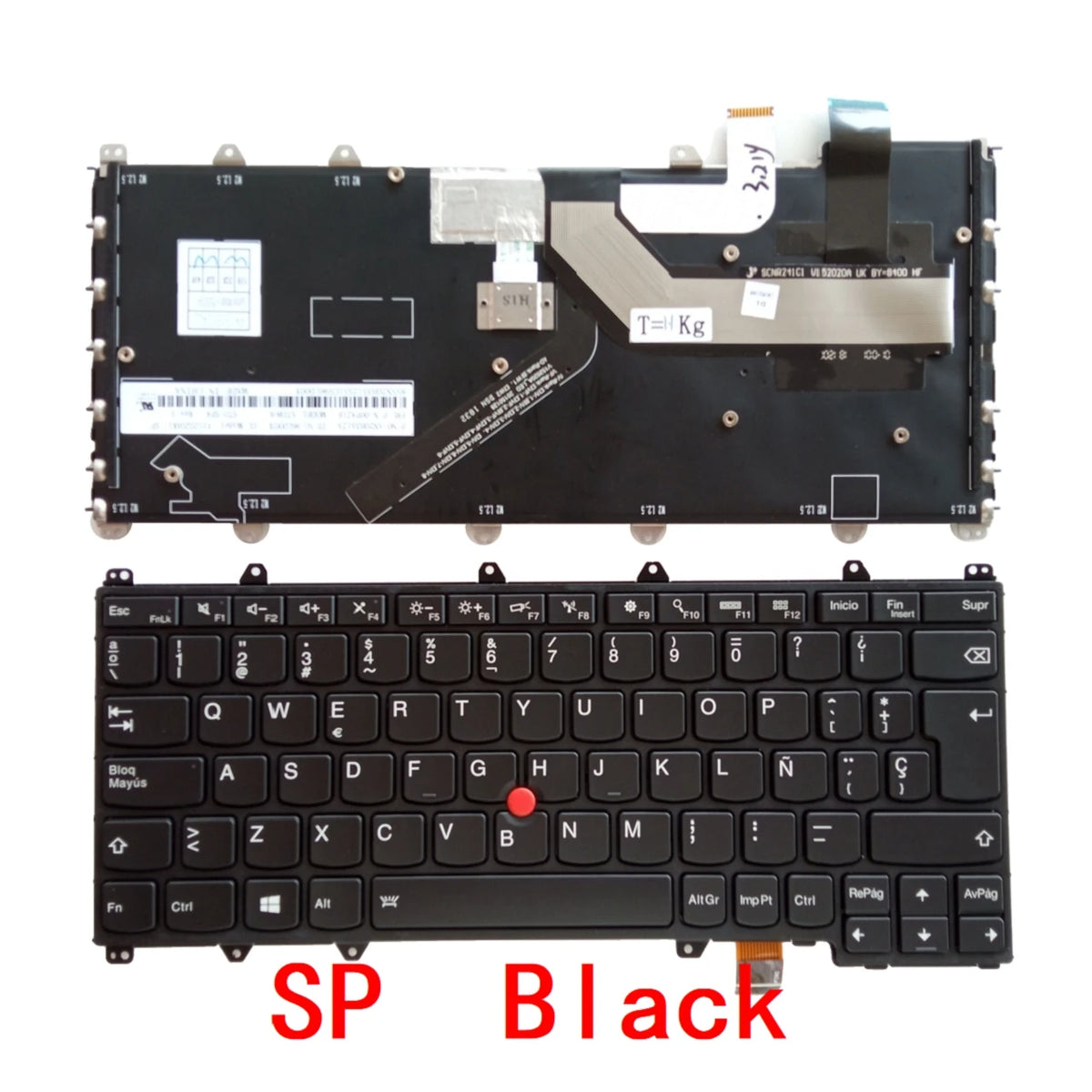New US UI Russian Spanish Latin UK Arab Brazil Portuguese Laptop Backlit Keyboard For Lenovo Thinkpad X380 Yoga 260 370 Lenovo laptop repair parts