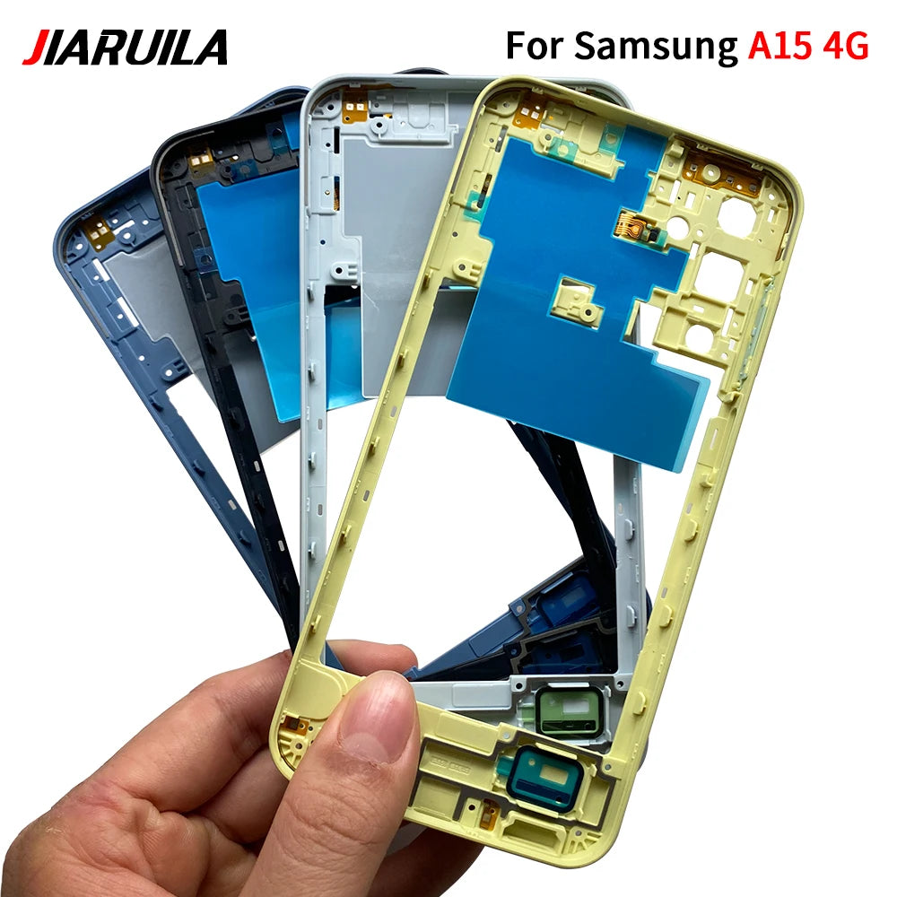 New For Samsung A15 4G A155F / A15 5G A156B / A05 / A05s / A25 5G Housing Middle Frame Bezel Middle Plate Cover Samsung phone repair parts
