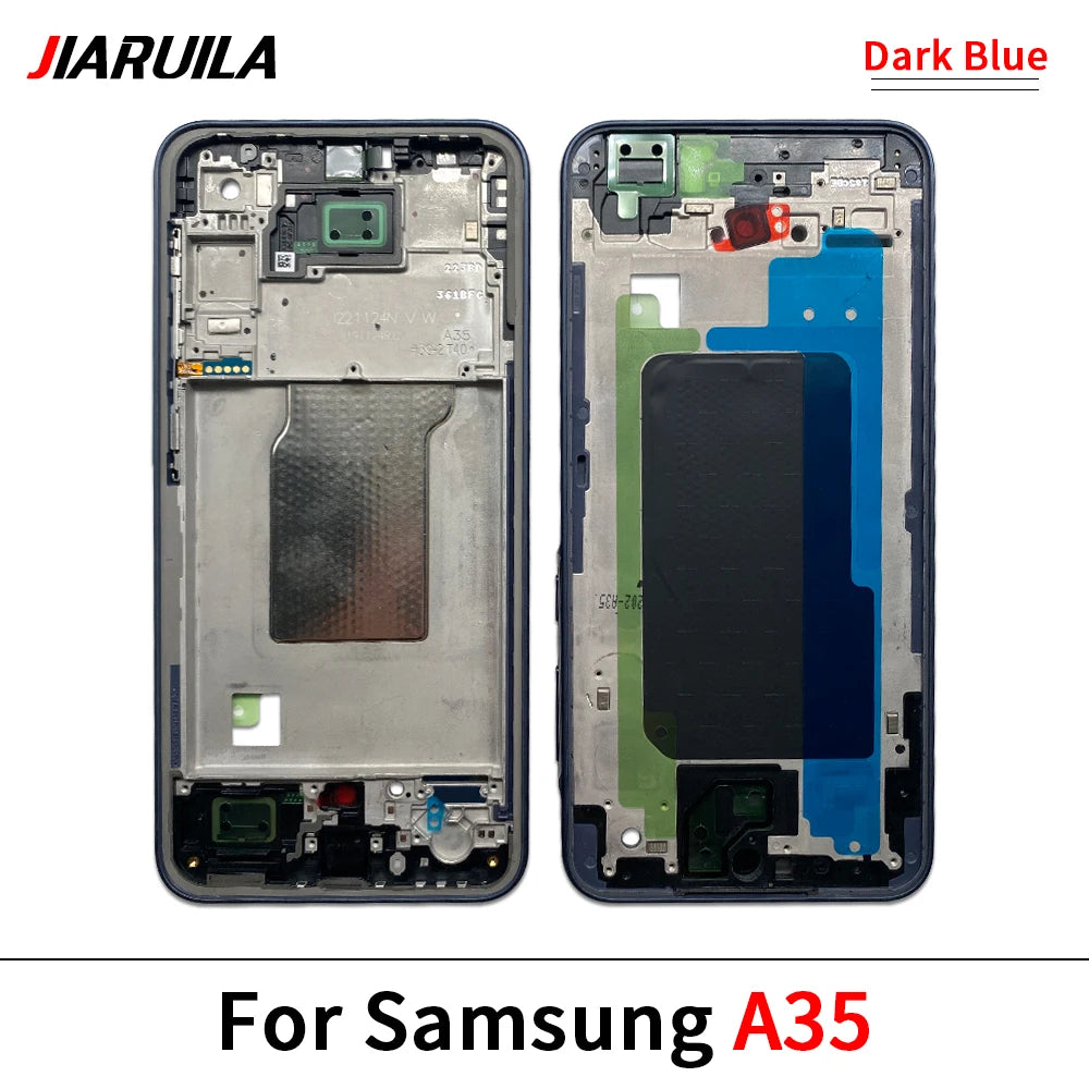 New Front Housing LCD Frame Screen Bezel Holder For Samsung A05 A05s A15 A25 A35 A06 A26 A34 4G 5G Samsung phone repair parts