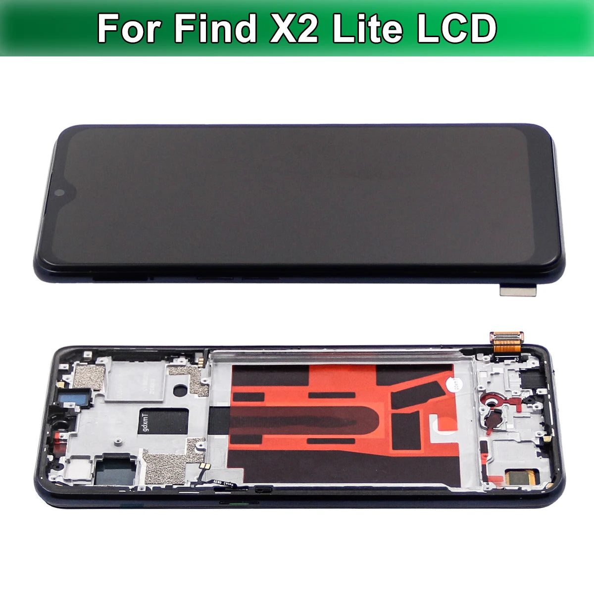 For OPPO Find X2 Lite LCD Display Screen CPH2005 Find X2 Lite Touch Digitizer Assembly Replacement Parts 100% Tested OPPO phone repair parts
