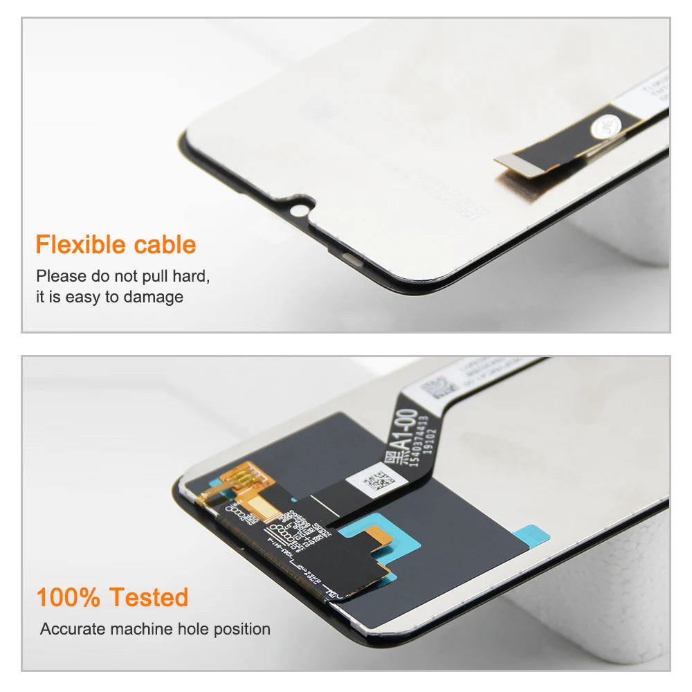 6.3" Screen for Xiaomi Redmi Note 7 Pro M1901F7S Lcd Display Digital Touch Screen with Frame Parts for Redmi Note 7 Replacement Xiaomi phone repair parts
