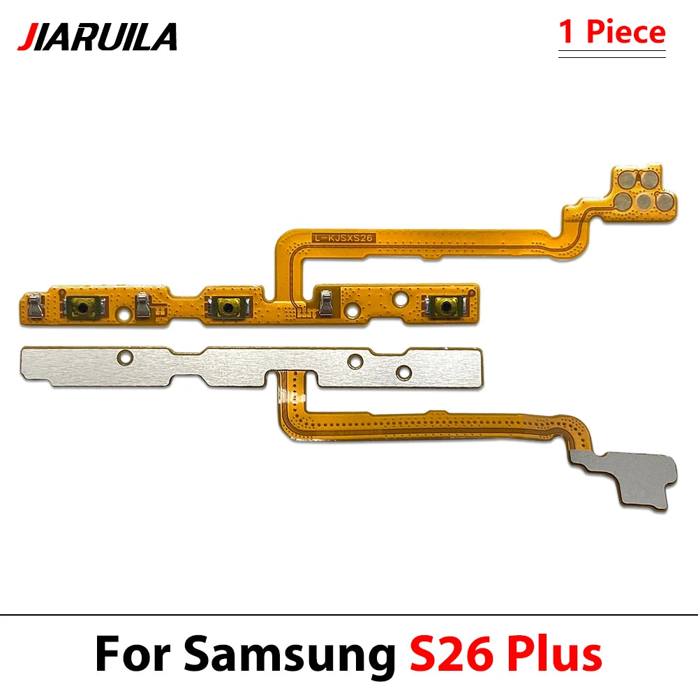 New For Samsung S22 S23 S24 S25 S26 Plus Ultra 4G 5G Power on off Volume Key Button Button Flex Cable Samsung phone repair parts