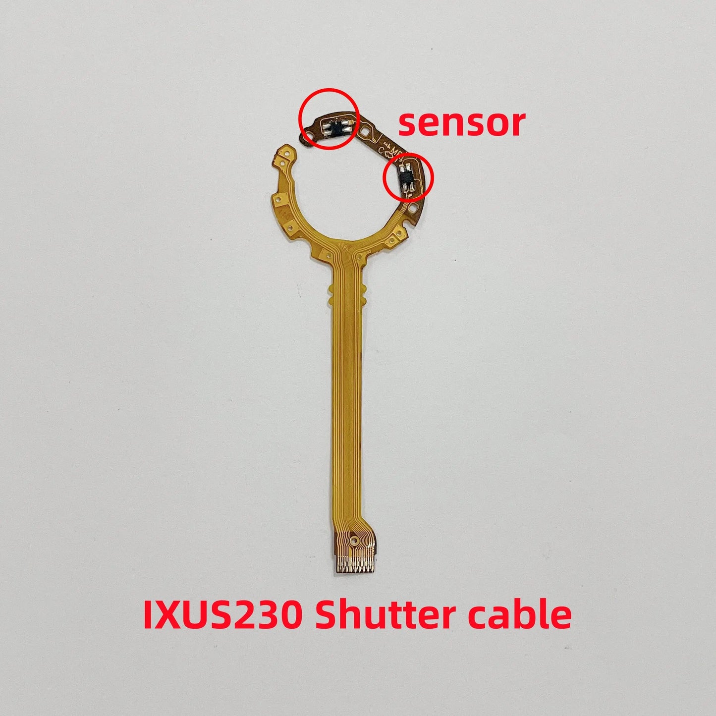 New IXUS230 Lens Shutter Flex Cable for Canon IXUS230 IXUS230HS Lens Aperture With Sensor Repair Parts  Digital Camera repair parts