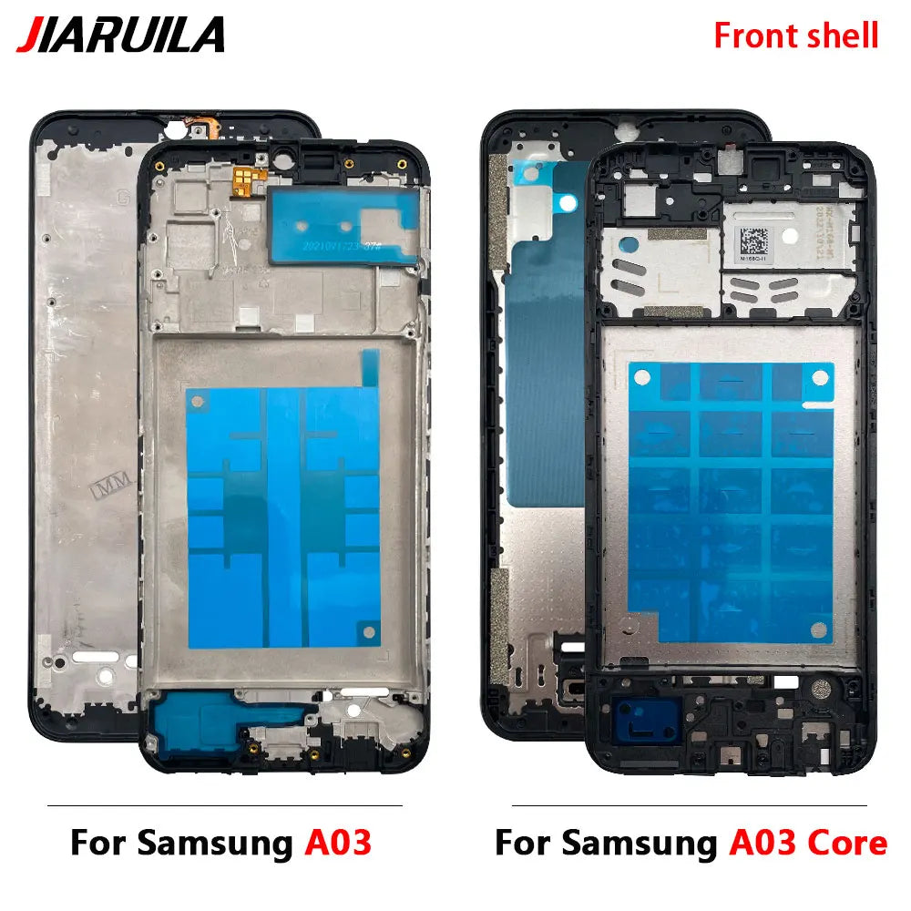 New For Samsung A02s A03s A03 Core A04 A04s A04E A05 A05s A06 Housing Middle Frame Bezel Middle Replacement Parts Middle Frame Samsung phone repair parts