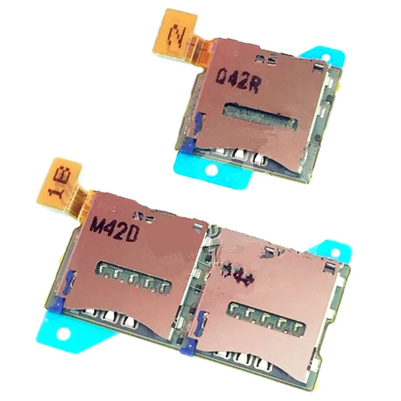 TF Card Slot + Sim Card Slot PCB Flex Cable For Sony xperia T2 Ultra XM50H D5303 D5322 D5306 sim card reader Flex cable Ribbon Sony phone repair parts