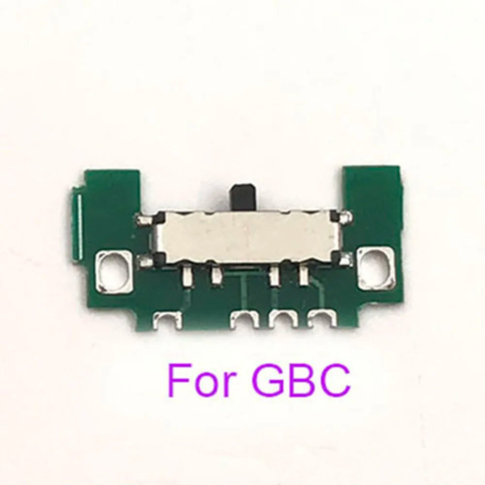 1-5pcs For GBA / GBC / GBP / GBA SP Power ON OFF Power Switch Button for GBA Game Boy Advance & Color & Pocket & SP Game Console Game console repair parts