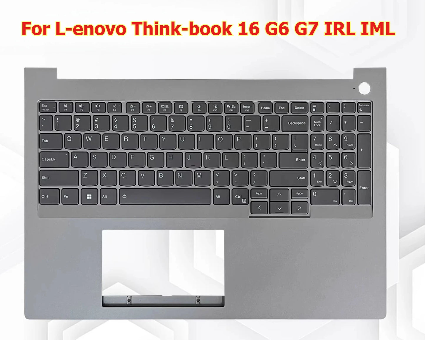 Upper case keyboard for L-enovo Think-book 16 G6 G7 IRL IML C shell topcase palmrest keybooard cover touchpad