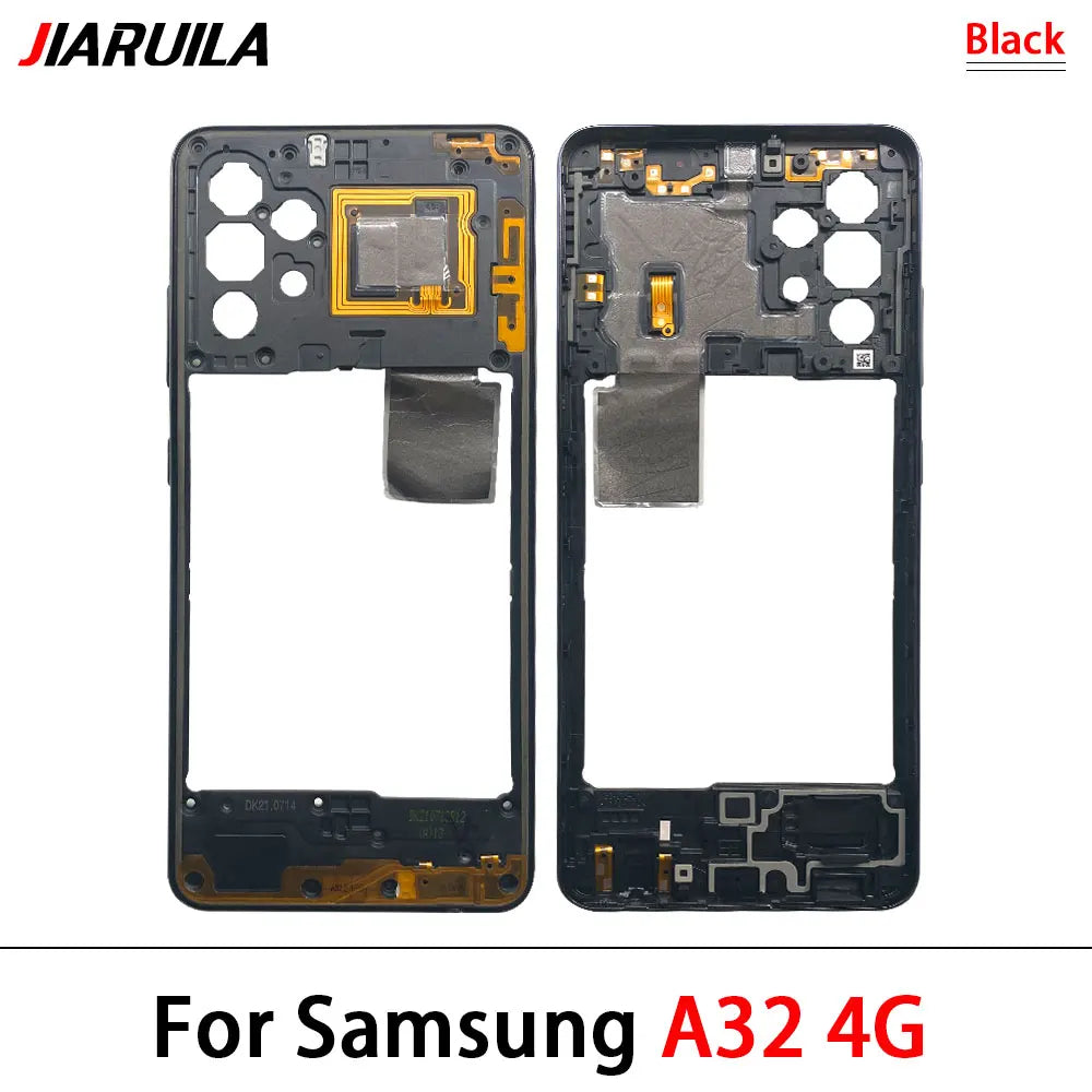 For Samsung A22 A32 4G 5G A225F A226B A325F A326B Middle Frame Holder Housing Replacement Repair Parts Samsung phone repair parts