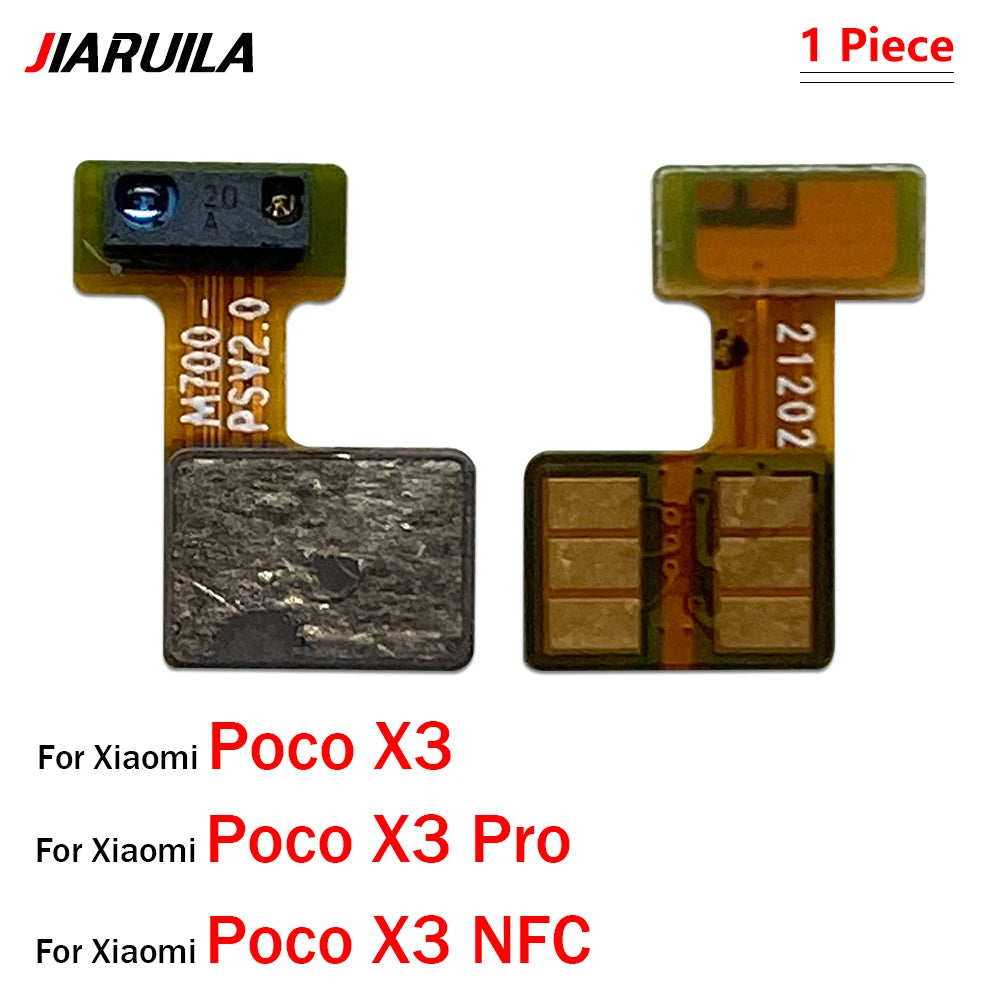 New Proximity Ambient Light Sensor Flex Cable For Xiaomi Poco X3 Pro NFC Redmi Note 8 9 9s 11 Pro Plus 4G 5G Replacement Parts Xiaomi  Xiao mi phone repair parts