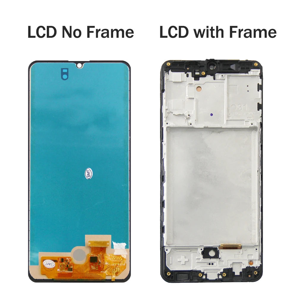 A31 A315 A315F Display Screen Replacement, for Samsung Galaxy A31 A315 LCD Display Touch Screen Digitizer Assembly with Frame Samsung phone repair parts