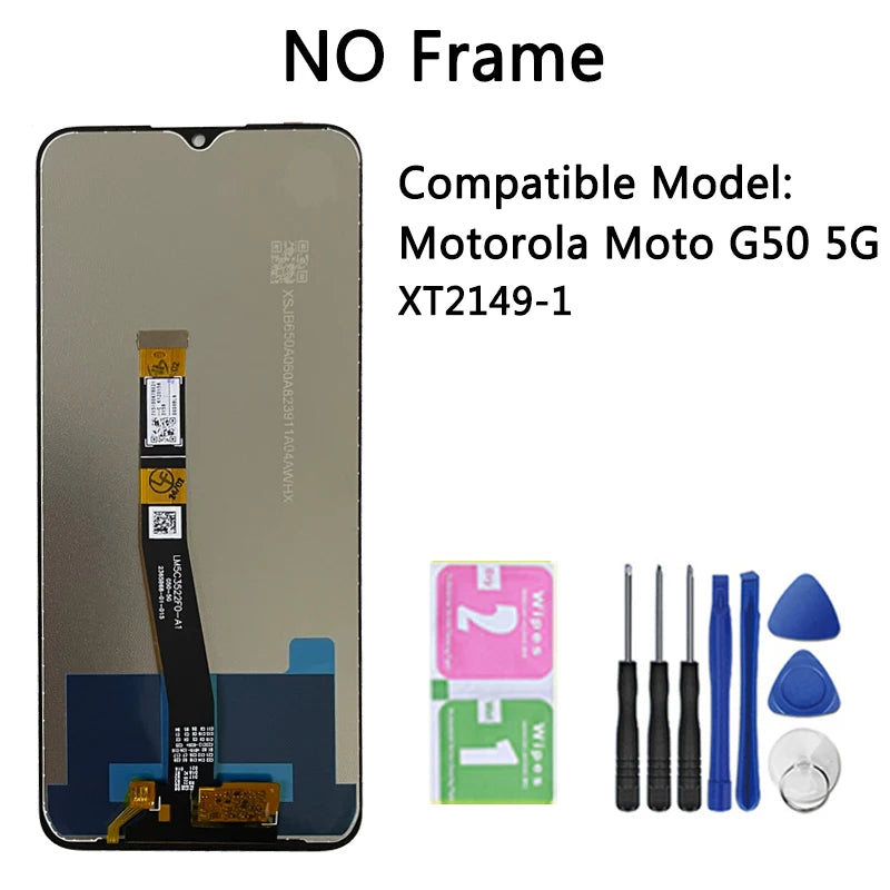 OEM G Series Screen for Motorola Moto G10 G20 G30 G50 5G G60 G60S G100 LCD Display Touch Screen Digitizer Replacement Motorola phone repair parts