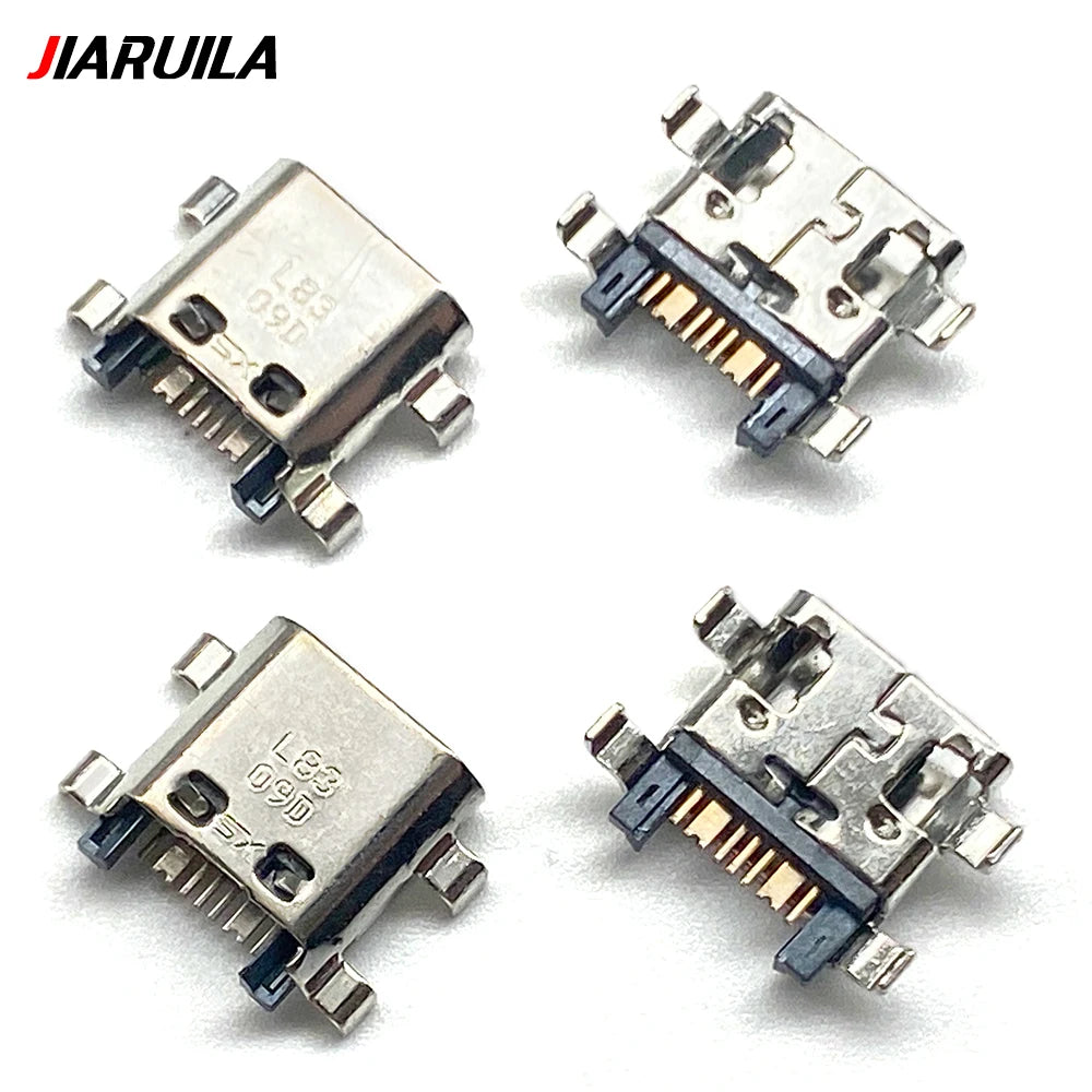 100Pcs, USB charge connector For Samsung J1 J2 J3 J5 J7 metal Prime G530 g532 j510 j710 G570 G610 charging port socket Samsung phone repair parts