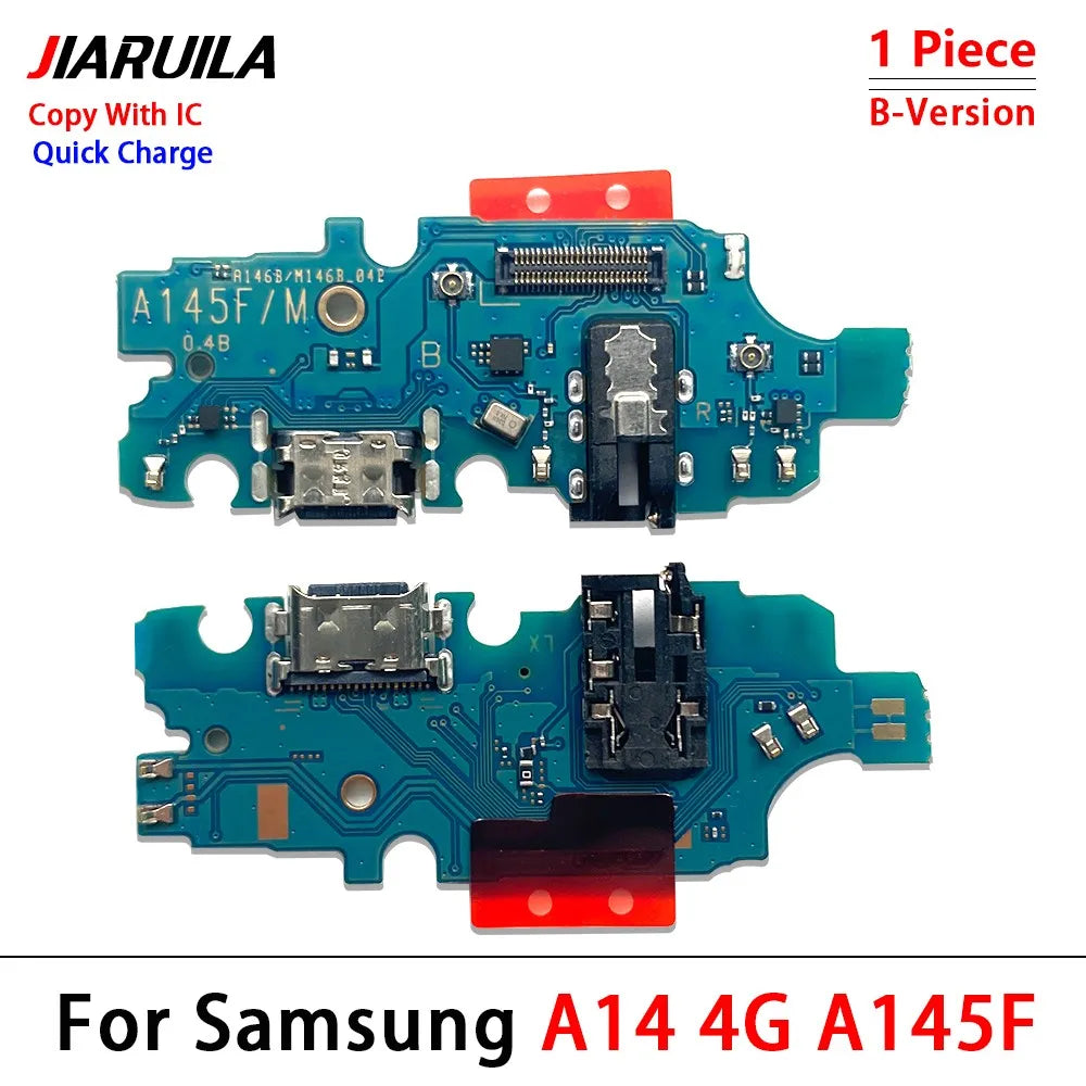 For Samsung A13 A23 A33 A53 A52 A72 A14 A24 A34 A54 4G 5G USB Charging Port Dock Charger Connector Board With Micro Flex Cable Samsung phone repair parts