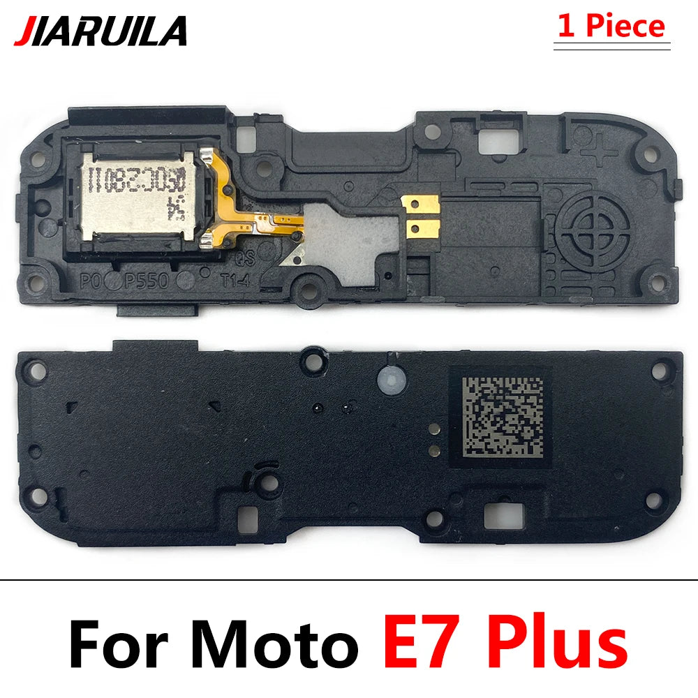 10Pcs, Loud Speaker Loudspeaker Ringer For Moto E20 E22 E13 E32 E30 E40 E6 E7 Plus Play E6s E7i Power Ringer Buzzer Flex Cable Motorola phone repair parts