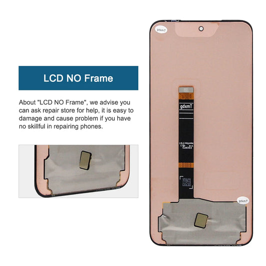 6.36" 120Hz For Motorola Edge 60 Neo LCD Display Touch Screen Digitizer For Moto Edge60 Neo XT2509-1 Screen Assembly Parts Motorola phone repair parts