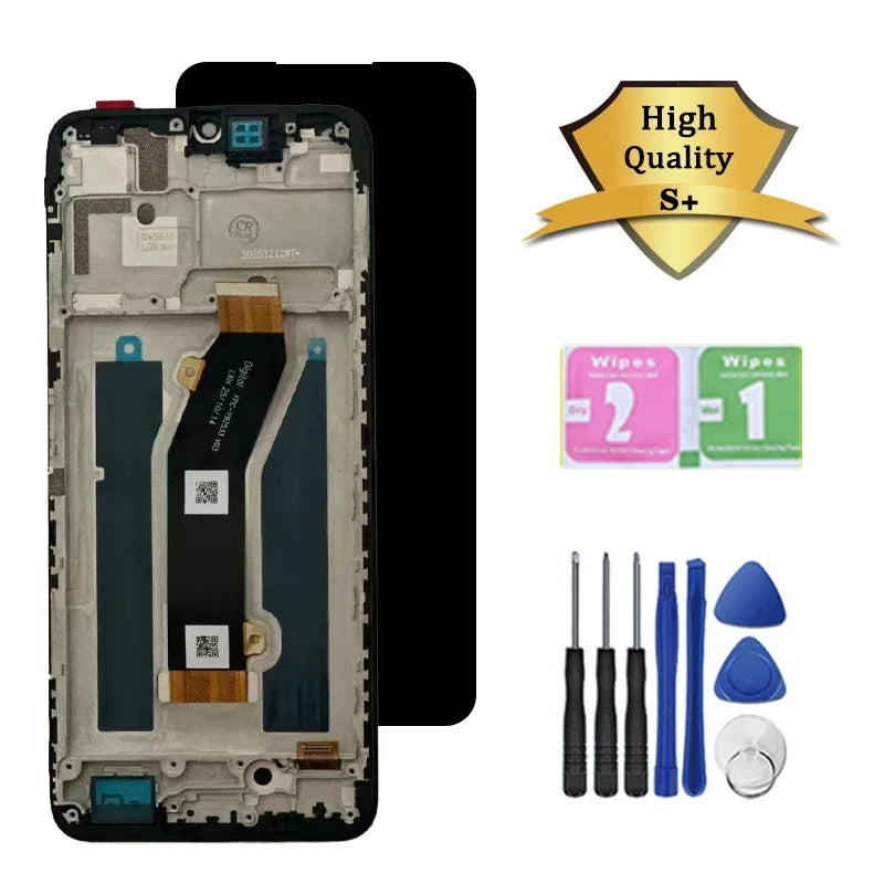 6.9"IPS LCD For ZTE nubia V80 Max Display Screen For ZTE Blade V80 Max LCD Display Touch Screen Digitizer Assembly ZTE phone repair parts