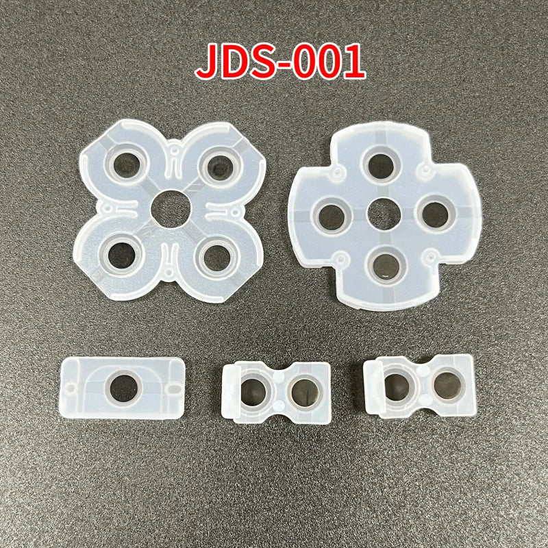 20Sets for PS4 Game Pad Controller JDM 050 055 JDS 001 011 040 Conductive Silicone Rubber Pads for Dualshock 4 L1 L2 R2 Buttons Game console repair parts