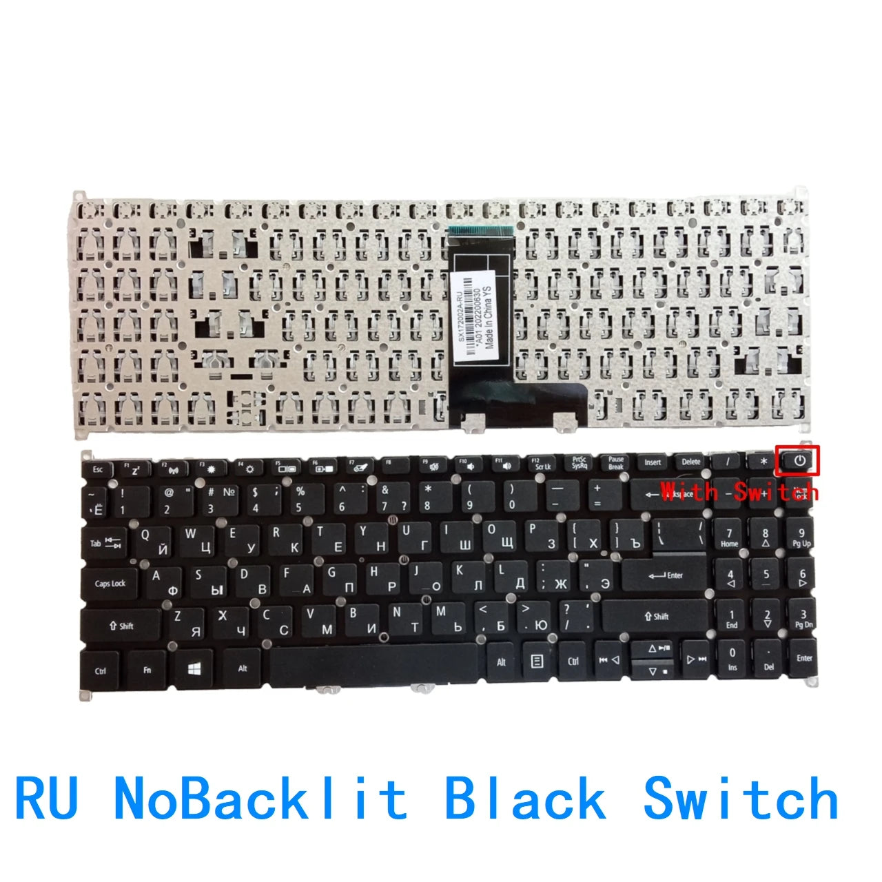 US RU SP UK AR BR Backlit Keyboard For Acer Swift 3 SF315-51 SF315-41 SF315-52 SF315-54 SF315-52G-52XD SF315-51G-51CE Acer laptop repair parts