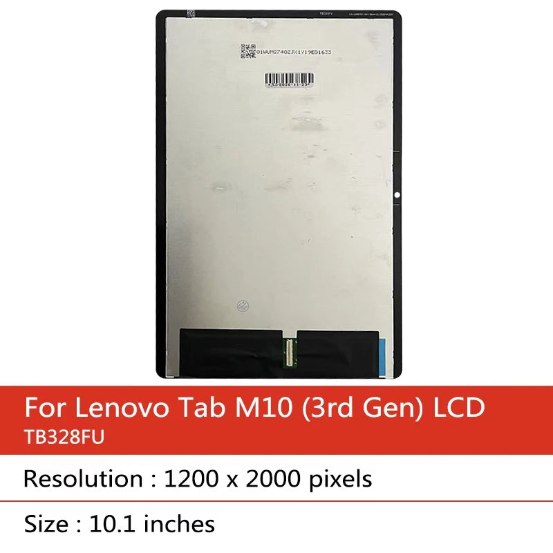 10.1"inch New TB328 LCD For Lenovo Tab M10 (3rd Gen) TB328FU TB328XU Lcd Display Touch Screen Digitizer Assembly Tablet repair parts