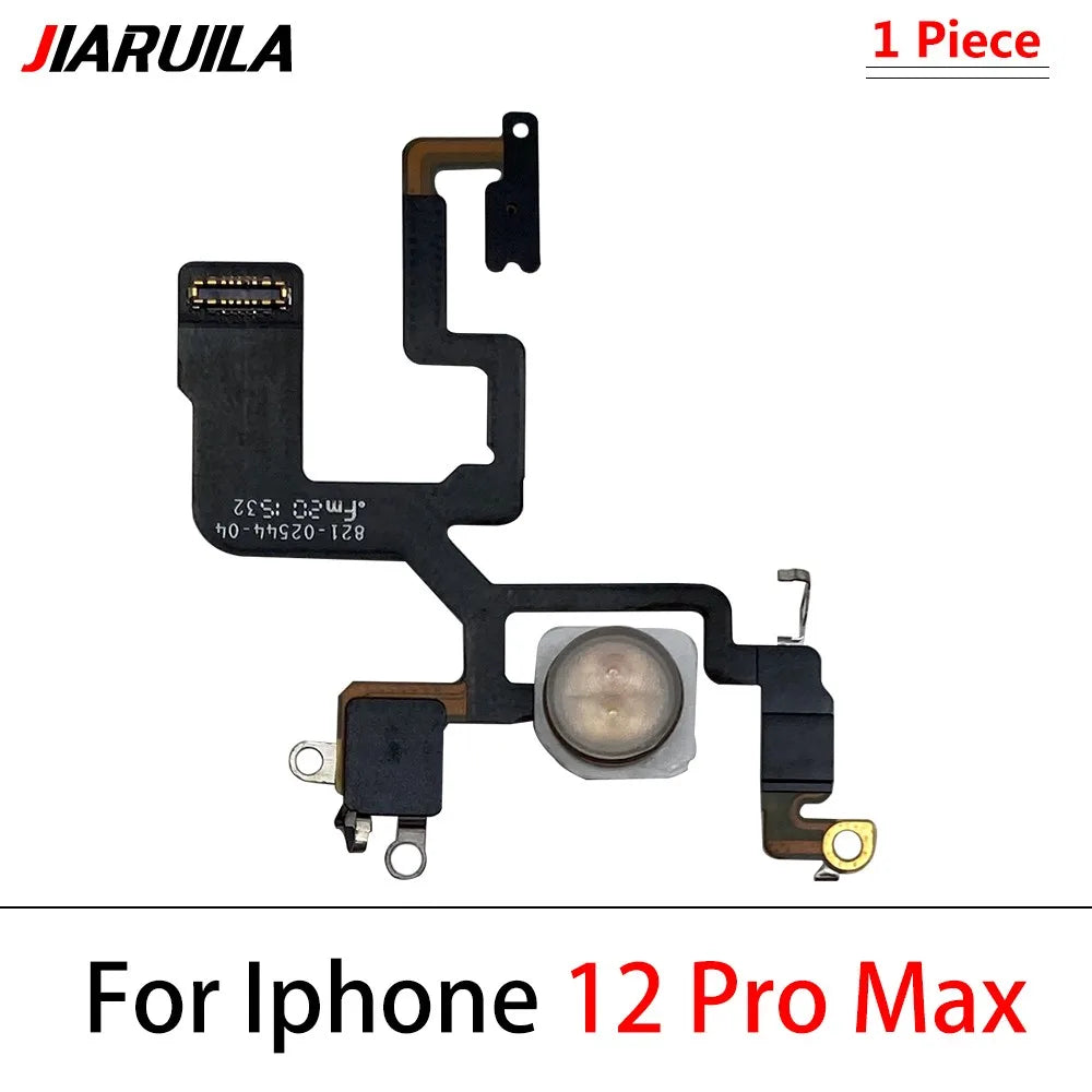 New LED Flash Flex Cable For iPhone 12 13 14 15 16 Pro Max Plus Mini Light Sensor Proximity Flex Cable Flash Light Flex Cable iPhone phone repair parts