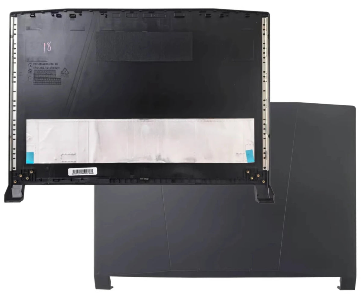 Cover case for MSI Sword 15 GF66 MS-1581 MS-1582 Katana Lcd back housing bezel frame upper palmrest topcase bottom hinge shell MSI laptop repair parts
