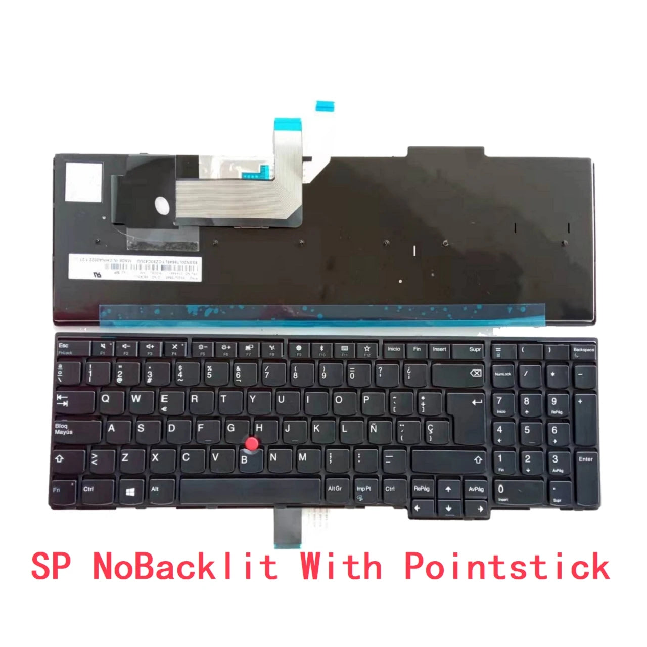 New US Spanish Laptop Keyboard For Lenovo Thinkpad L540 L560 L570 P50S T560 W540 T540P W541 T550 W550S 6 screws Lenovo laptop repair parts