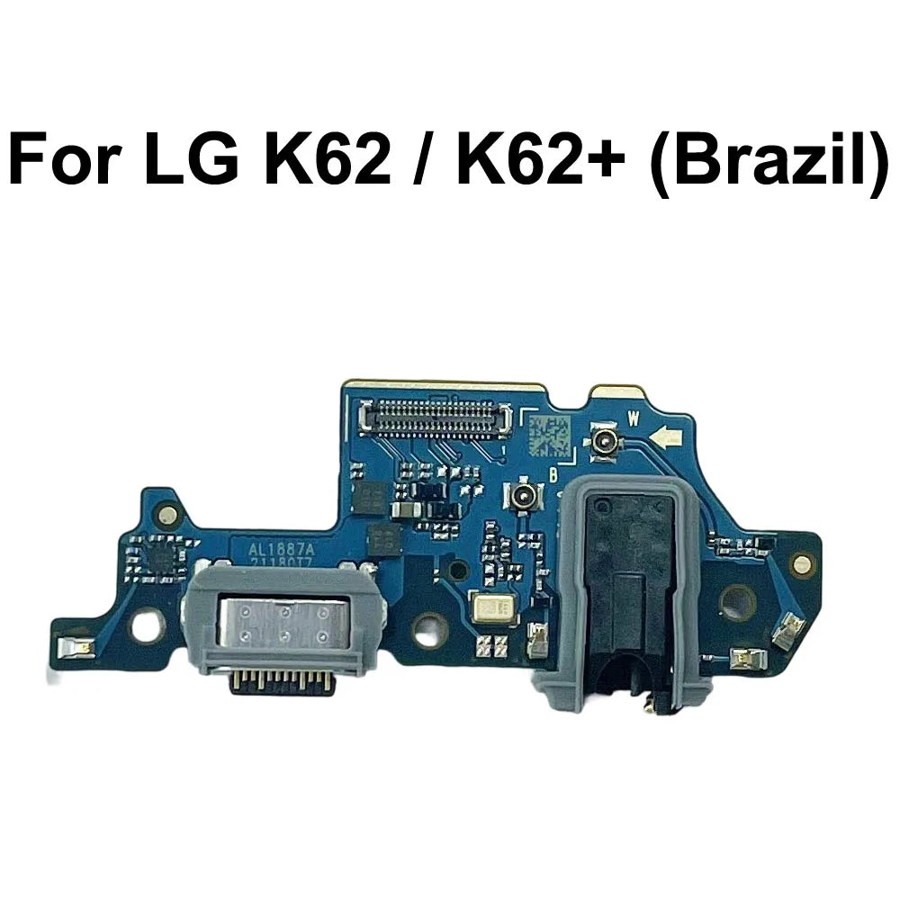 orig USB Charge Port Jack Dock Connector Charging Board For LG K62 / K62+ (Brazil) LG phone repair parts