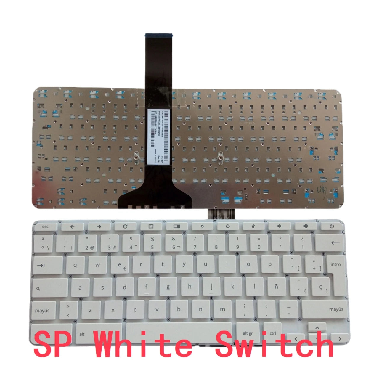 New US Russian Spanish Laptop Chromebook Keyboard For HP Chromebook 11 G2 11 G3 11 G4 Chromebook 11 G4 EE  HP laptop repair parts