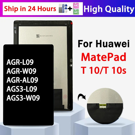 T10 T10s Display For Huawei MediaPad T 10 10s AGR-L09 AGR-W09 AGR-AL09 AGS3-L09 AGS3-W09 Touch Screen Digitizer Assembly Tablet repair parts