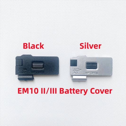 New EM10 II/III Battery Door For Olympus E-M10 MARK II/E-M10 MARK III Battery Cover Unit Black Digital Camera Repair parts  Digital Camera repair parts