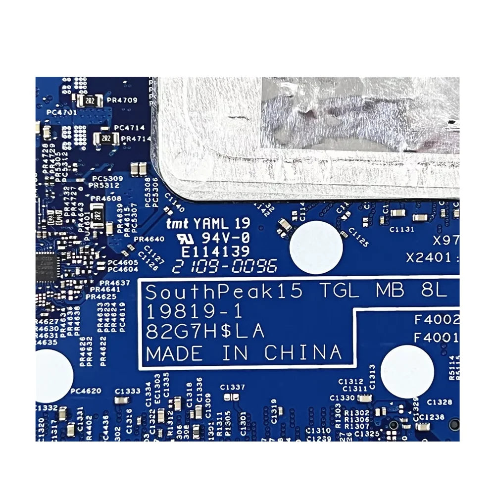 For Dell Precision 3560 Latitude 5520 Notebook Laptop Mainboard 19819-1 With CPU:i5-1145G7 I7-1165G7 Motherboard 063MV5 73T17 Dell laptop repair parts