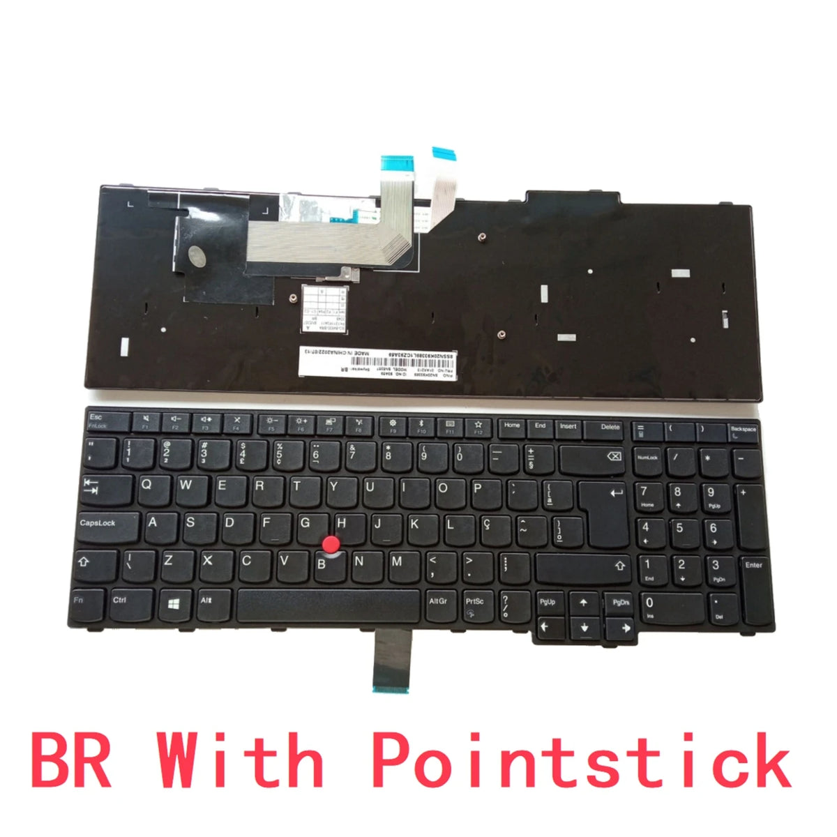New US Russian Spanish Latin Brazil Laptop Keyboard For Lenovo Thinkpad E570 E575 E570C Notebook PC Replacement Lenovo laptop repair parts
