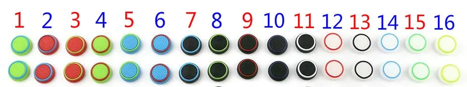 200pcs/lot Luminous Joystick Cap for PS5 for Ps4 for Xboxone for Series SX Silicone Protective Cover Analog Thumb Stick Grip Cap Game console repair parts