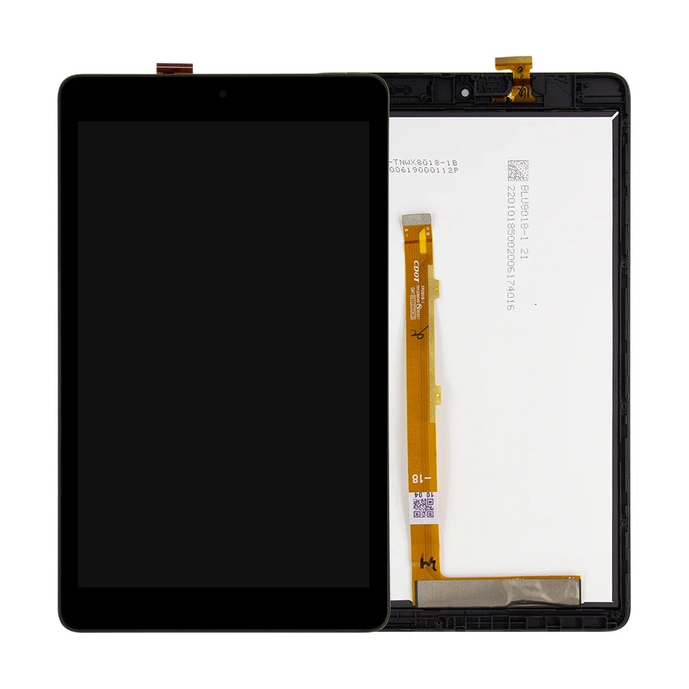 8 Inch For Alcatel 9032 3T 2020 / Joy Tab 2 9032Z 9032X 9032T LCD Display Touch Screen Frame Assembly Tablet repair parts
