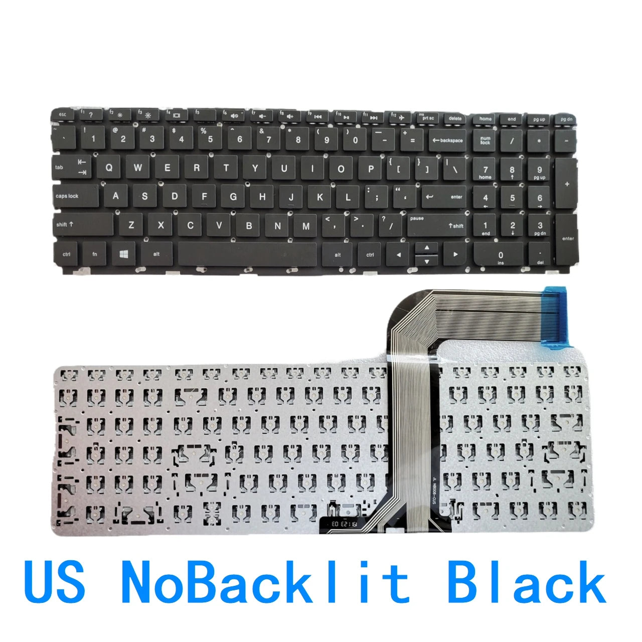 New US Russian Spanish UK Laptop Backlit Keyboard For HP Pavilion 15-P 17-P 17-F 15Z-P 15T-P 15- Envy 15-K 17-K 15-P  HP laptop repair parts