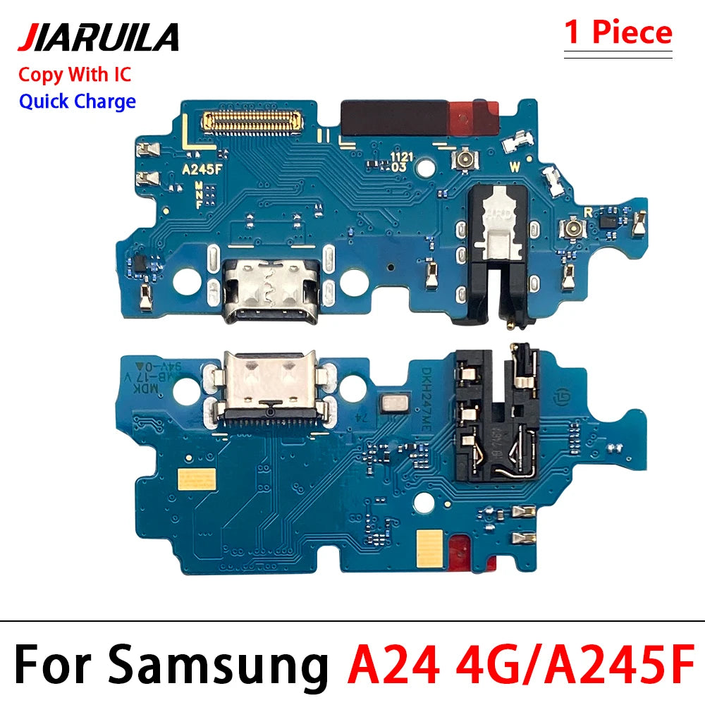10Pcs Dock Connector USB Charger Charging Board Port Flex Cable For Samsung A04 A04s A04E A13s A14 A24 A54 A34 A23 A33 A53 4G 5G Samsung phone repair parts