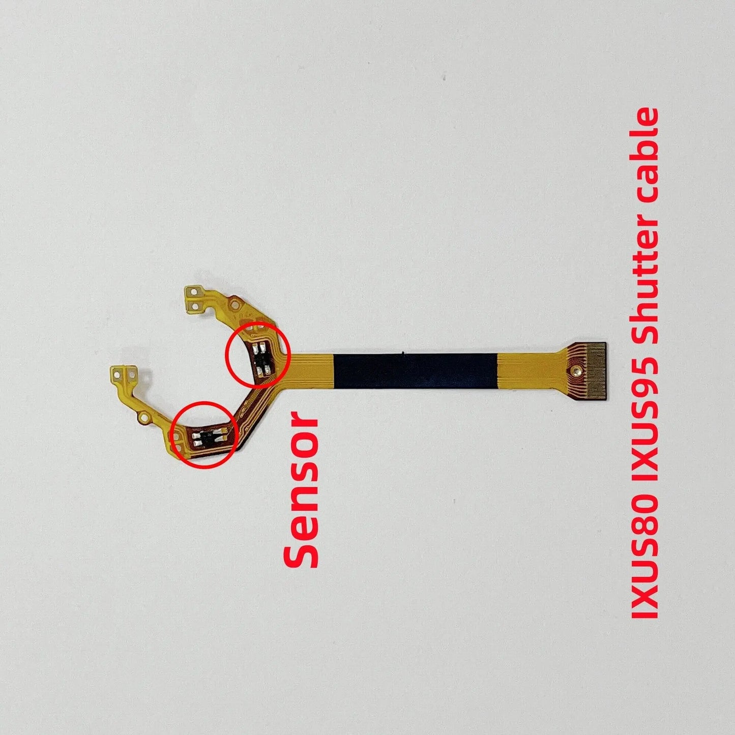 New IXUS80 IXUS95 Lens Shutter Flex Cable With Sensor Repair Parts for Canon IXUS80 IXUS95 Camera Lens Aperture Cable  Digital Camera repair parts