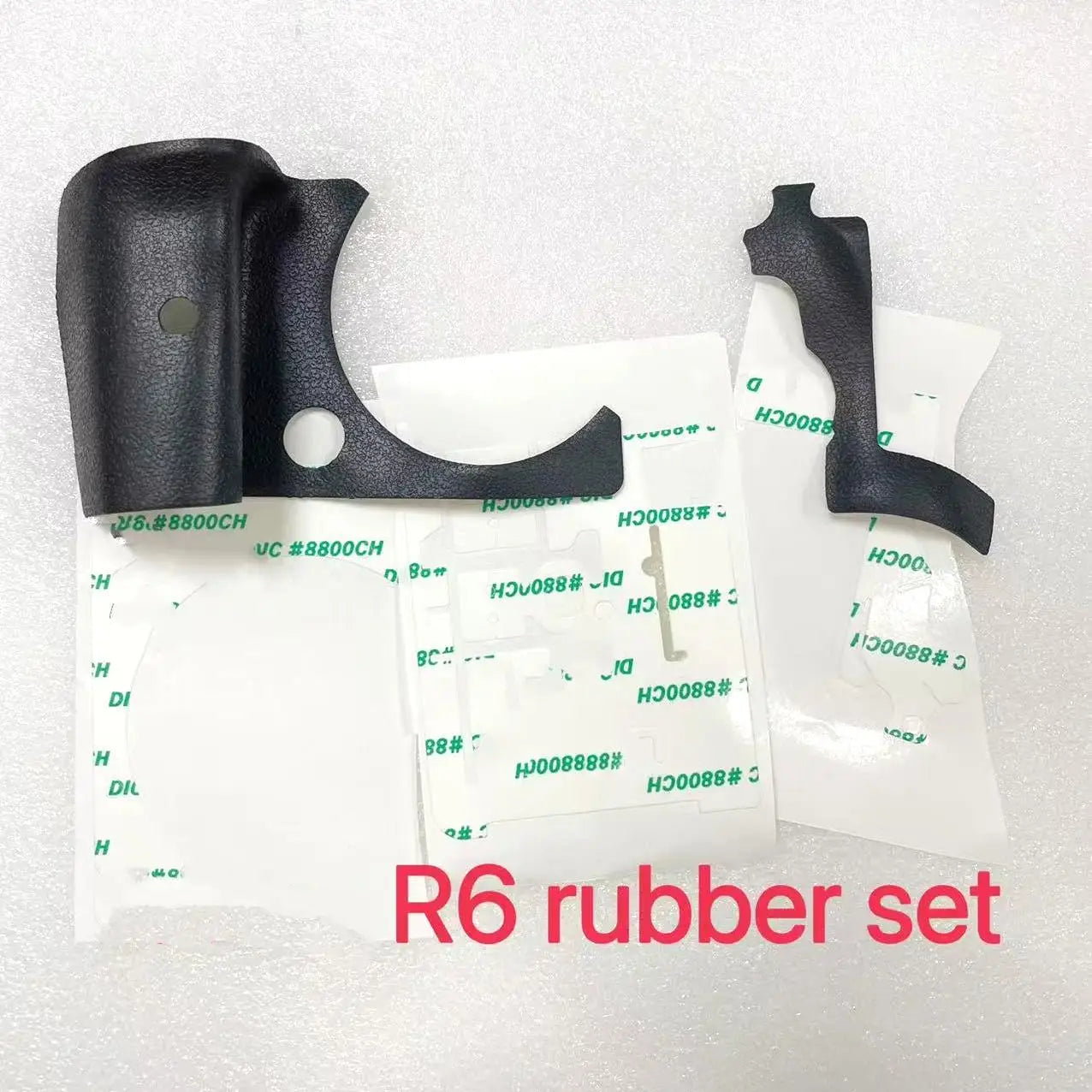 New Good Quality Body Rubber Set for Canon EOS R6 Grip Hands Rubber/Thumb Rubber SLR  Digital Camera repair parts