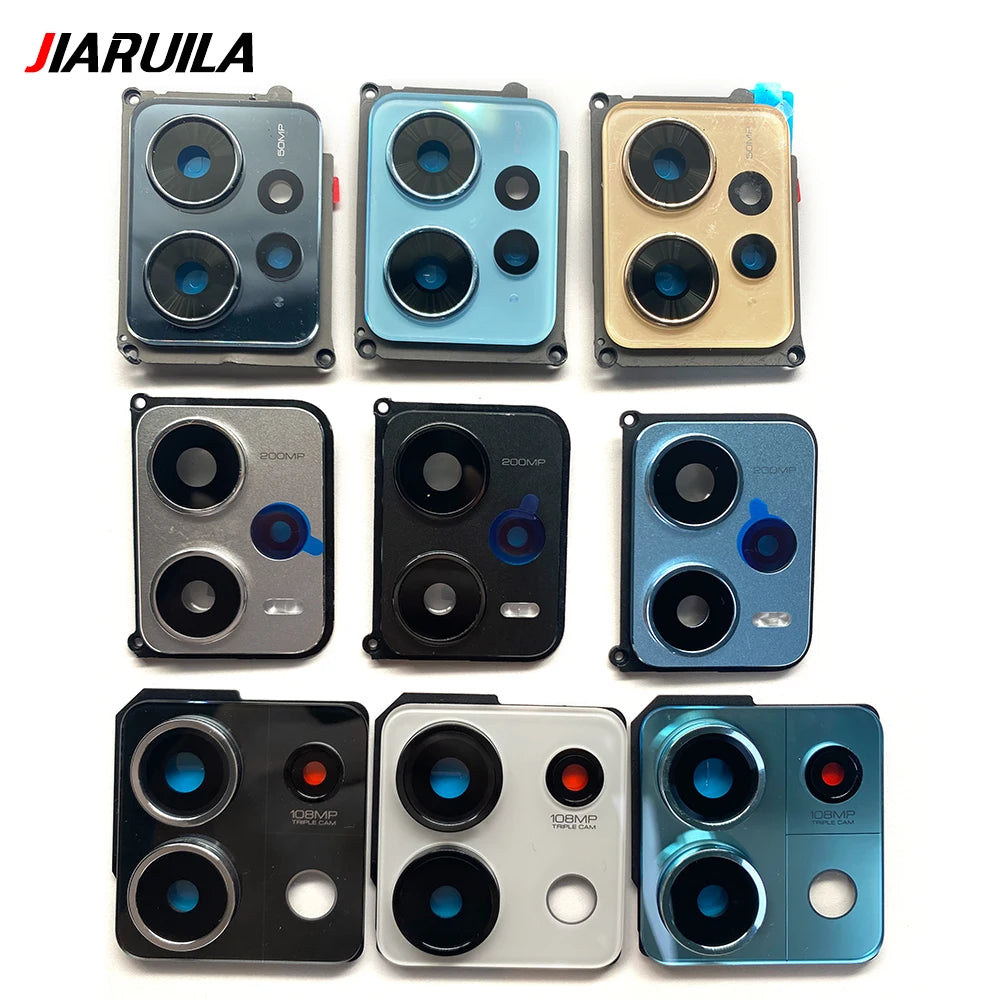 Back Rear Camera Glass Lens Circle Cover With Adhensive For Xiaomi Redmi 12 Note 12 13 Pro Plus 4G 5G Replacement Parts  Xiaomi  Xiao mi phone repair parts
