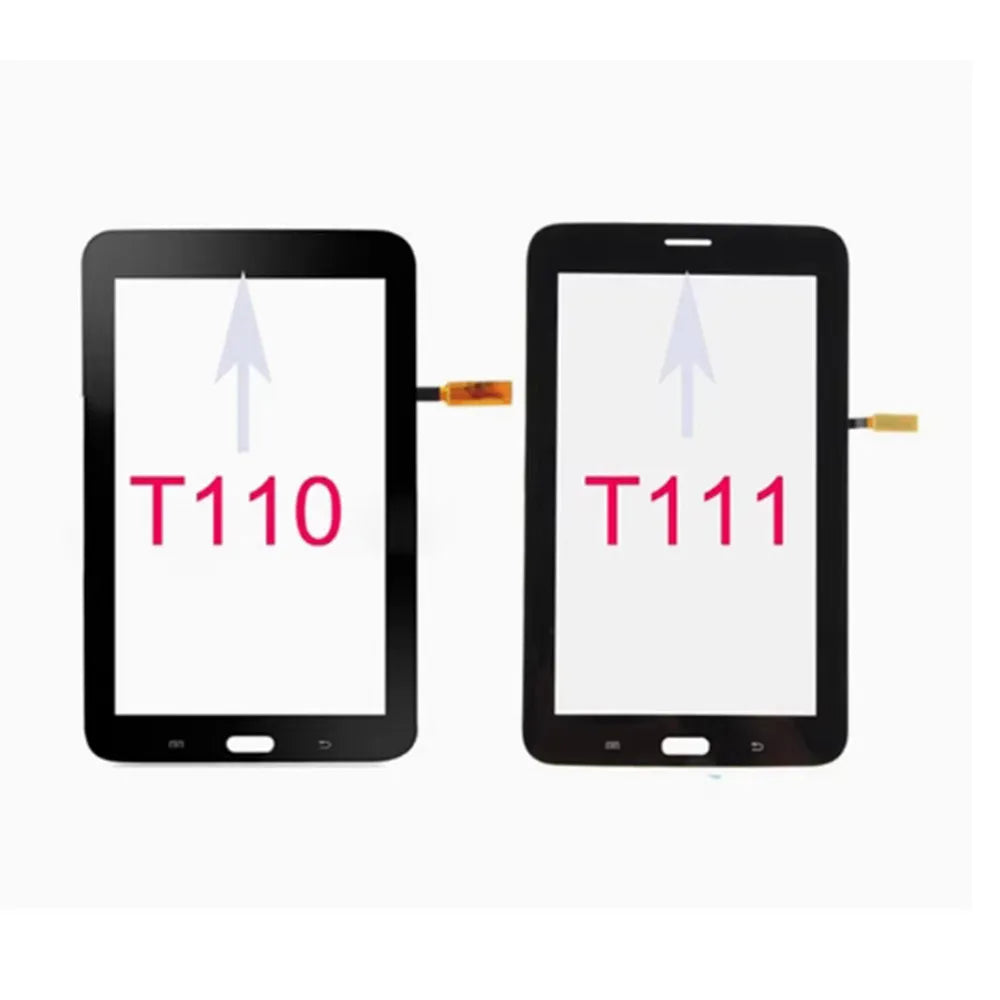 100% tested Tab touch for Samsung SM-T110/T111 digitizer glass Samsung tablet repair parts