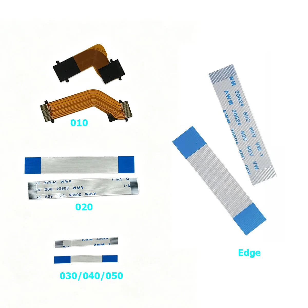 1/2/5Pairs R2 L2 L1 R1 Trigger Button Ribbon Flex Cable Replacement for PS5 Edge Controller BDM-010/020/030/040/050 Motor Cable Game console repair parts