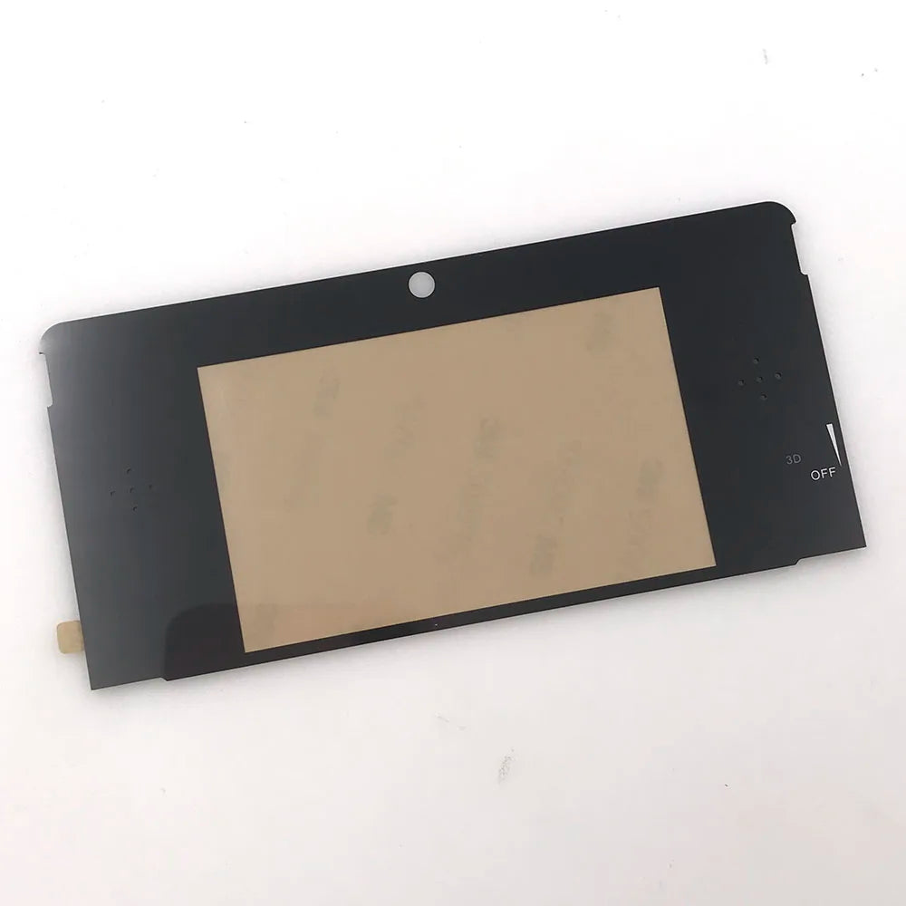 1PC  Plass Or Glass Top Screen Protector Cover Lens Replacement For  Nintendo 3DS Front LCD Game console repair parts